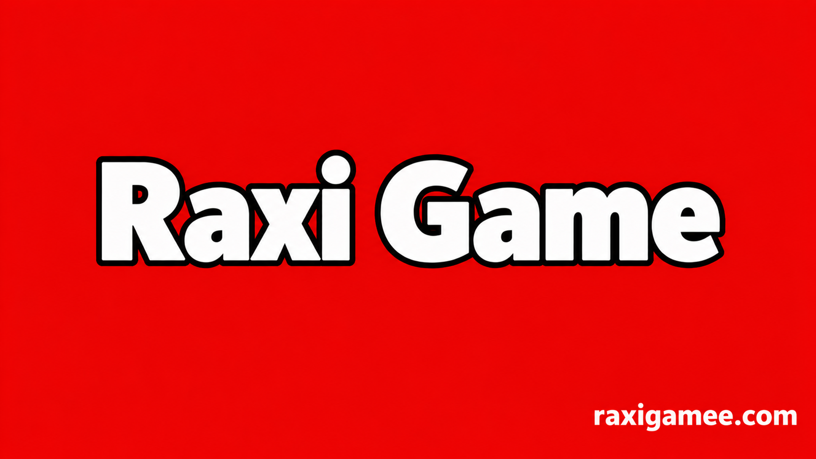 Raxi Club Login website promotion image with bold white text
